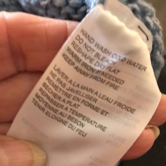 Elodie Girl Crew Neck Drop Shoulder Long Sleeve Popover Sweater Size Large - Picture 12 of 12